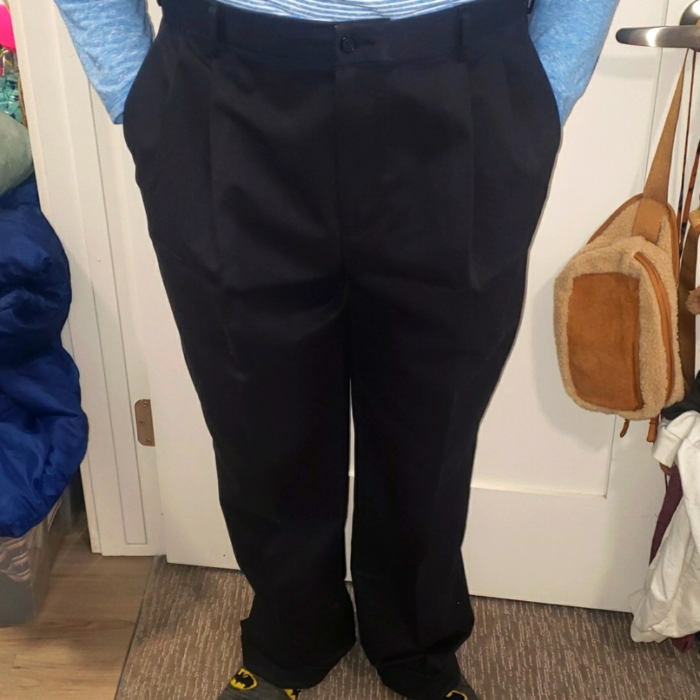 PAUL Frederick dress pants, size 38w and 32" inseam. Very nice.